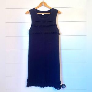 J. CREW black crochet dress! Size: small. 100% cotton!!